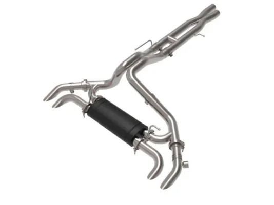 aFe Power Vulcan Series 304 Stainless Steel Cat-Back Exhaust System | 3" Inlet and 2.5" Outlet (21-22 Jeep Wrangler JL 392 | V8 6.4L)